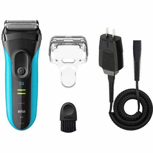 3040S BRAUN Electric Shaver with Precision Trimmer,Rechargeable, Wet & Dry Foil - TuracellUSA