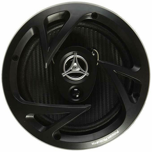 Power Acoustik EF-653 400 Watts 6.5" 3-Way Coaxial Car Audio Speakers 6-1/2" - TuracellUSA