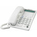 KXTS208W Panasonic 2-Line Integrated Phone System and Clock Hearing Aid NEW - TuracellUSA