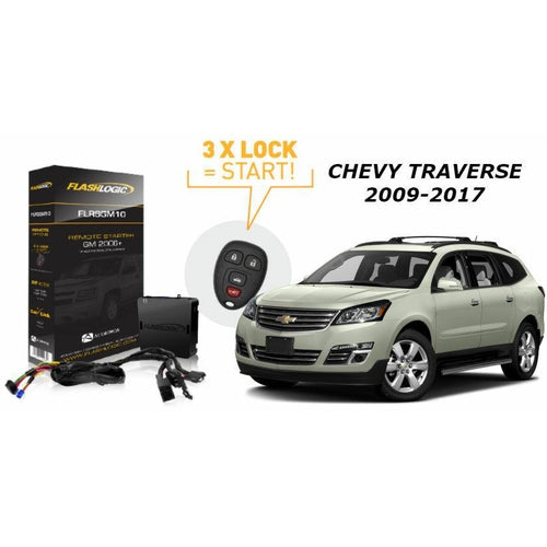 Flashlogic Remote Start for Chevy Traverse 2010 Plug N Play FLRSGM10 - TuracellUSA