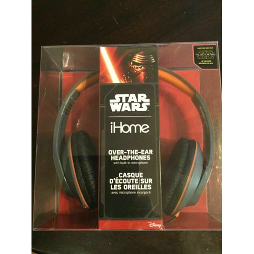 Star Wars: Episode VII The Force Awakens Over-Ear Headphones by iHome LIM40E7 - TuracellUSA