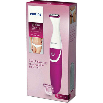 Norelco BRT383 Bikini Genie Bikini Women Trimmer - Detailer - Wet & Dry Travel - TuracellUSA