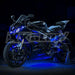 XkGlow XK034002B 2nd Gen Premium BLUE 10 PODS + 4 STRIPS Motorcycle Engine - TuracellUSA