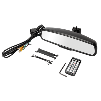 Crimestopper SV-9155 Rear View Mirror with Camera FAST SHIPPING - TuracellUSA