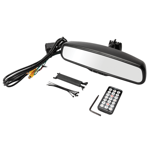 Crimestopper SV-9155 Rear View Mirror with Camera FAST SHIPPING - TuracellUSA