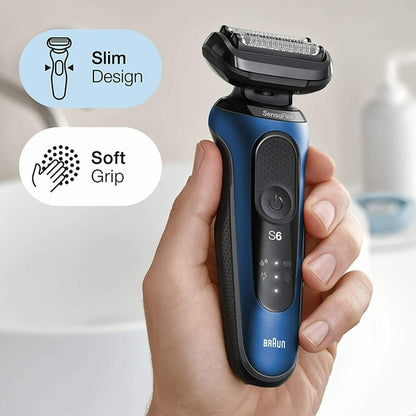 6020s BRAUN SensoFlex Electric Shaver Precision Trimmer Rechargeable Wet & Dry - TuracellUSA