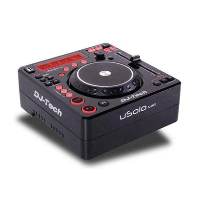 DJ TECH USOLOMKII Table Top MP3 DJ Station & Scratch Effects 2USB input NEW! - TuracellUSA