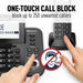 Panasonic KX-TGF380M Bluetooth Cordless Phone Black LINK-2-CELL W/BABY MONITOR - TuracellUSA
