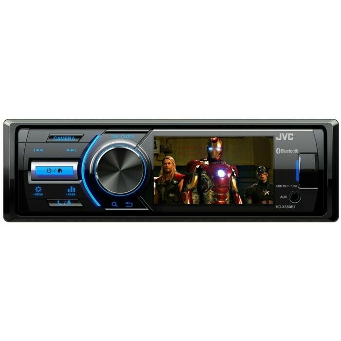 JVC KD-X560BT Digital Media Bluetooth Stereo For Jeep, Powersports & Marine NEW! - TuracellUSA