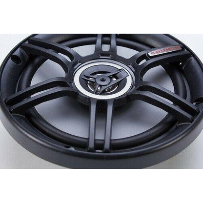 4 CRUNCH CS65CXS 6.5-INCH 6.5" 2-WAY CAR AUDIO SHALLOW MOUNT COAXIAL SPEAKERS - TuracellUSA