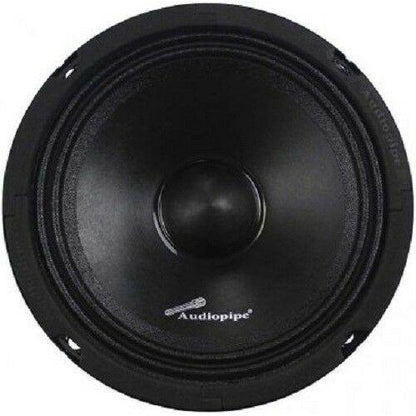 Audiopipe 6" Midrange Loudspeaker Shallow Mount, 200W Peak - TuracellUSA