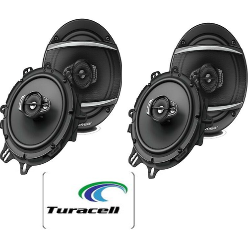 4 Pioneer TS-A1670F 6.5-INCH 6-1/2" CAR AUDIO 640 watt 3-WAY COAXIAL SPEAKERS - TuracellUSA