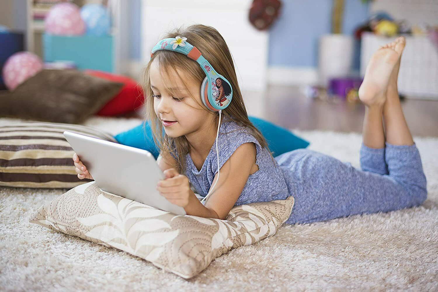 MA140V9 KID DESIGNS eKids Moana Headphones Parental Volume Control NEW - TuracellUSA