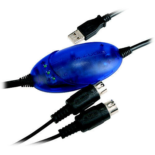 M-Audio MIDISport UNO 1 Input / 1 Output Cable Style USB MIDI Interface for Mac - TuracellUSA