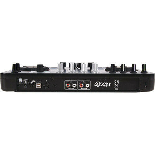 4MIX DJ-Tech 4-Channel Controller with Audio Interface Built-in BRAND NEW - TuracellUSA