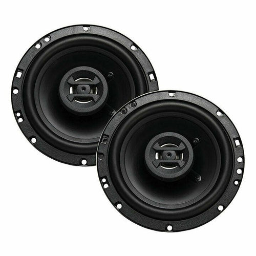 Pair Hifonics ZS65CXS 6.5" 600 Watt Shallow Mount Car Stereo Speakers Slim Mount - TuracellUSA