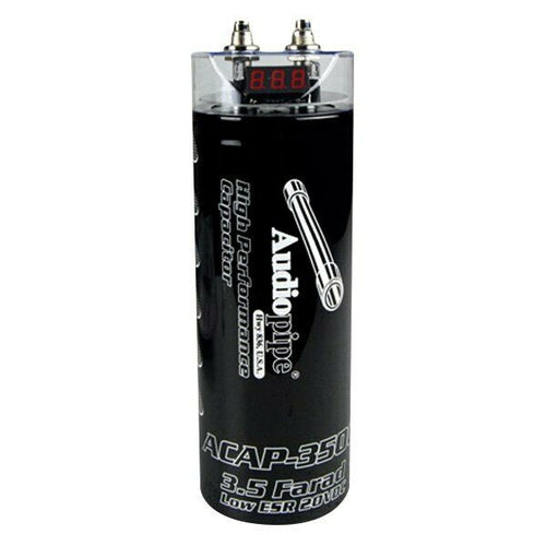 Audiopipe ACAP-3500 Power Capacitor - TuracellUSA