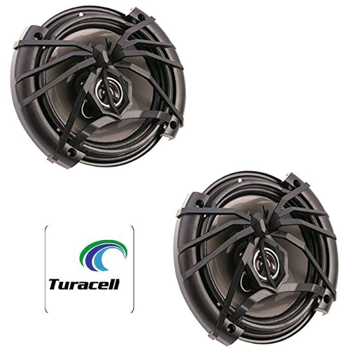 2 Soundstream AF.653 300 Watt 6.5" Arachnid 3-Way Coaxial Car Audio Speakers NEW - TuracellUSA