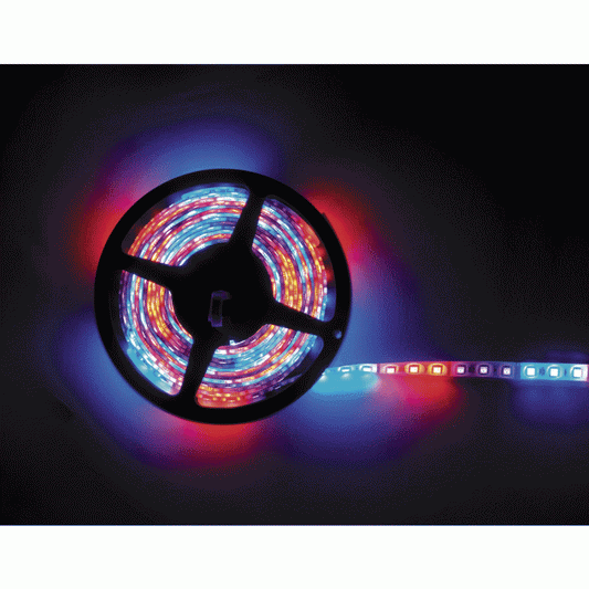 Heise HE-5MRGB-2 5 METER 7 COLOR RGB LED STRIP - BULK PK