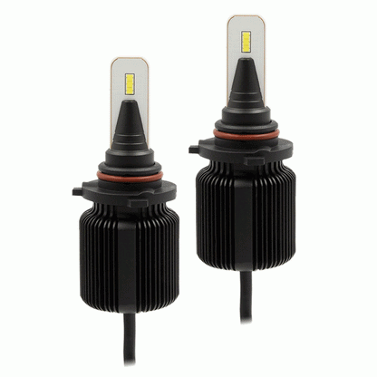 LED Replacement Headlight Bulbs - H10 Single Beam