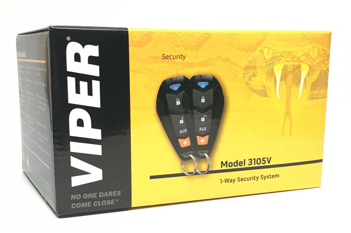 Viper 3105V Car Alarm 1-Way TWO 4-Button Remotes + iDATALINK ADSALCA - TuracellUSA