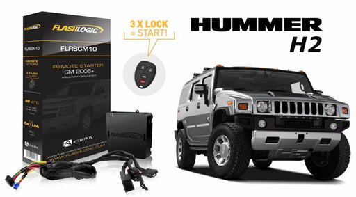Flashlogic Remote Start for 2009 Hummer H2 w/Plug & Play Harness - TuracellUSA
