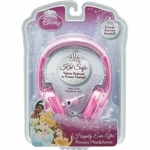 KID-DP140 KID DESIGNS Disney Princess Headphones Kid-safe High-Quality BRAND NEW - TuracellUSA
