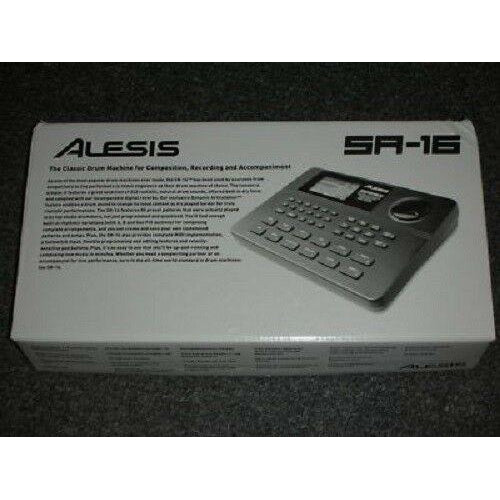 Alesis SR-16 16 Bit Drum Machine w/Natural Drum Sounds BRAND NEW FAST SHIPPING! - TuracellUSA