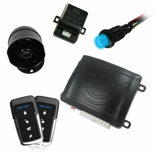 EXCALIBUR ALARMS AL-560 Excalibur 1 Way Keyeless entry & security system OpenBox - TuracellUSA