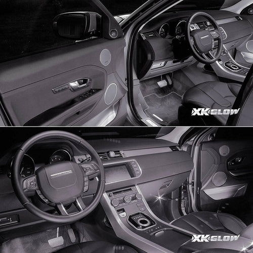 XKGLOW WHITE 4pcs 36 LED Waterproof Three Mode Neon light Kit for Car Interior - TuracellUSA