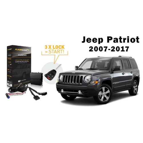 Flashlogic Plug-N-Play Remote Start for JEEP PATRIOT 2007-2017 FLRSCH5 - TuracellUSA