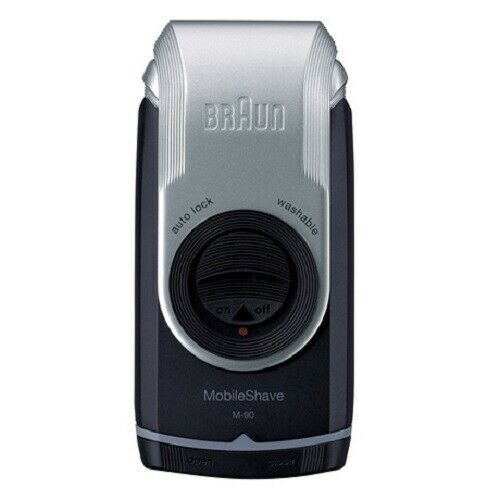 Braun M-90 Mobile Washable Shave Electric Portable Travel Shaver For Men New! - TuracellUSA