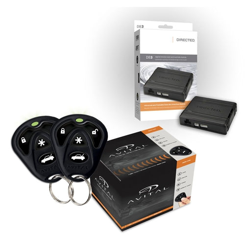 Avital 4105L Remote Start Keyless Entry with DB3 Bypass Module Package 1500 Ft - TuracellUSA