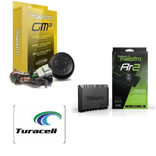 iDATALINK MAESTRO ADS-MRR2 + HRN-RR-GM3 Plug And Play T-Harness For Gm & Chevy - TuracellUSA