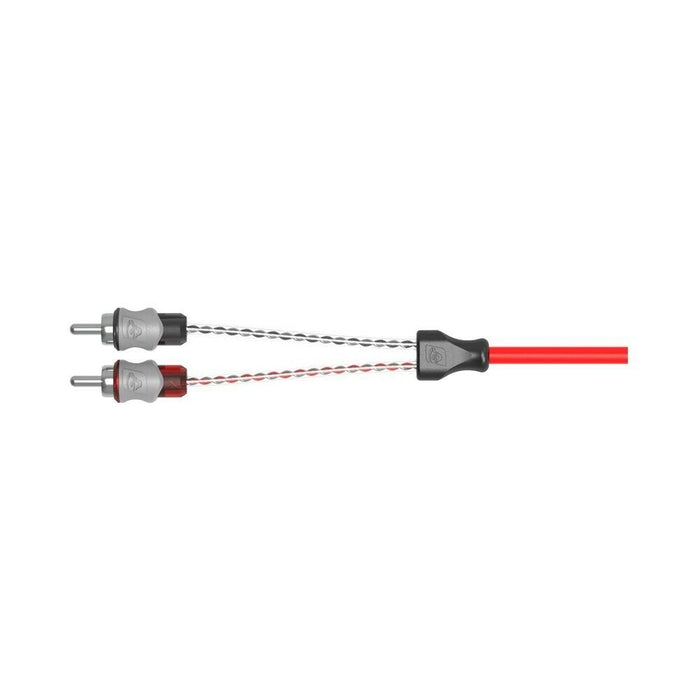 CRV3 Cerwin Vega 2 Channel RCA Cable, 3ft. Dual Twisted, Dual Molded Ends NEW - TuracellUSA