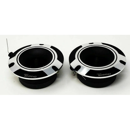 4 x Timpano TPT-ST2 4" Super Loud Tweeters 240 Watts Chrome 1" Voice Coil 2 Pair - TuracellUSA