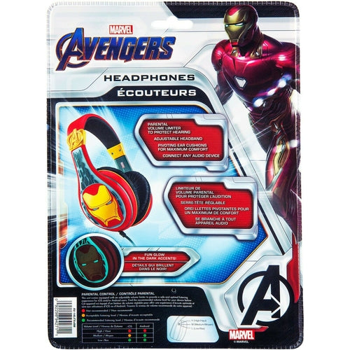 AV-140.FXV9M eKids Marvel Avengers Wired Over-the-Ear Headphones NEW - TuracellUSA