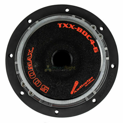 TXX-BDC4-6 AUDIOPIPE 6.5" 500W Subwoofer Quad Stack NEW - TuracellUSA