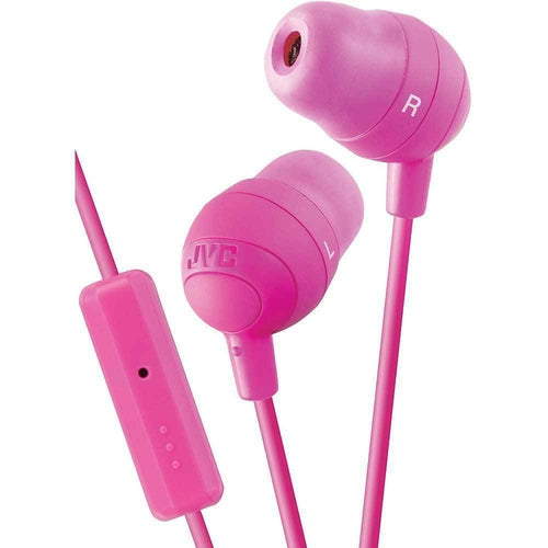 JVC HAFR37 Marshmallow Inner-Ear Earbuds with Remote & Mic 1.2M BRAND NEW - TuracellUSA