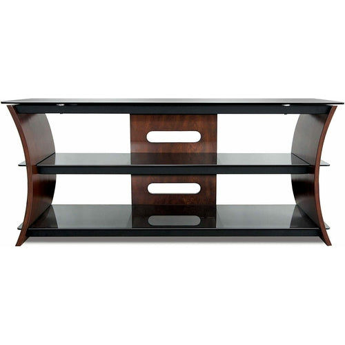 CW356 Bell'O Curved wood audio/video stand for TVs up to 60" NEW - TuracellUSA