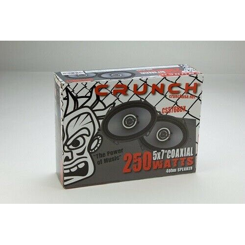 4 X CRUNCH CS5768CX 5" x 7" OR 6" x 8" 2-WAY CAR AUDIO COAXIAL SPEAKERS NEW! - TuracellUSA