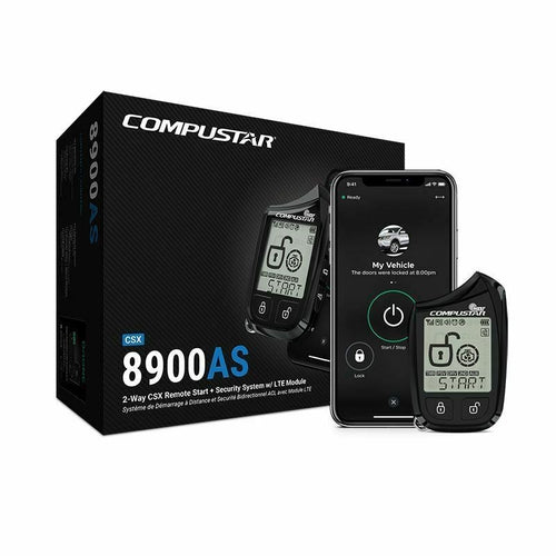 Compustar CSX8900-AS 2-Way CSX Remote Start + Security W/LTE Blade Ready W/DRONE - TuracellUSA