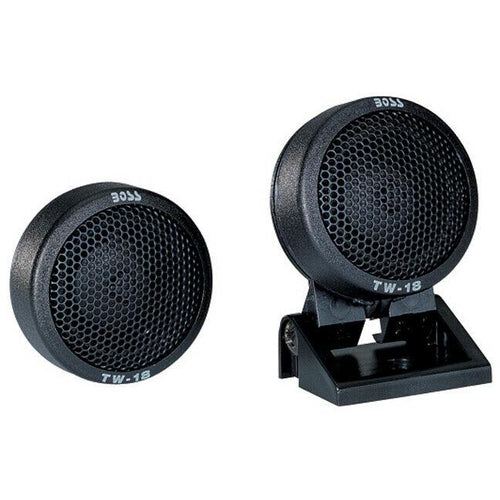 Boss Audio TW18B Micro-Dome 200W Tweeters Swivel Mount Pair BRAND NEW! - TuracellUSA