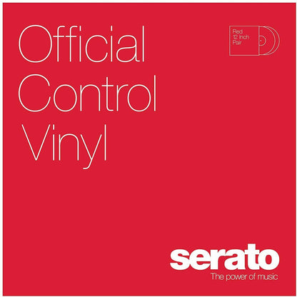 SCV-PS-RED-OV Serato 12" Control Vinyl (Pair/Red) BRAND NEW - TuracellUSA