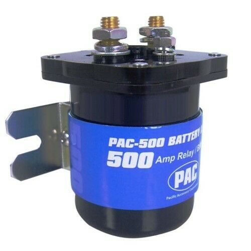 PAC-500 500 Amp High Current Dual Battery Isolator, Relay for Adding Batteries - TuracellUSA