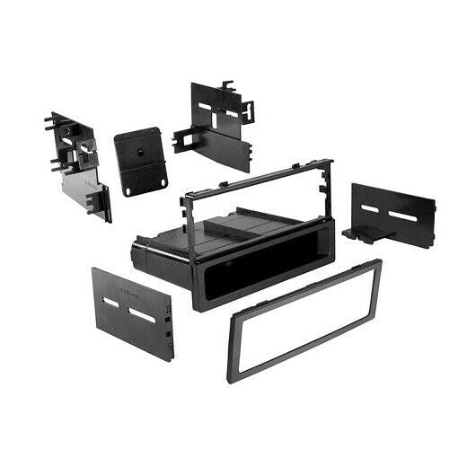 Stereo SINGLE DIN Radio Dash Stereo Mounting Installation Trim Bezel K ...