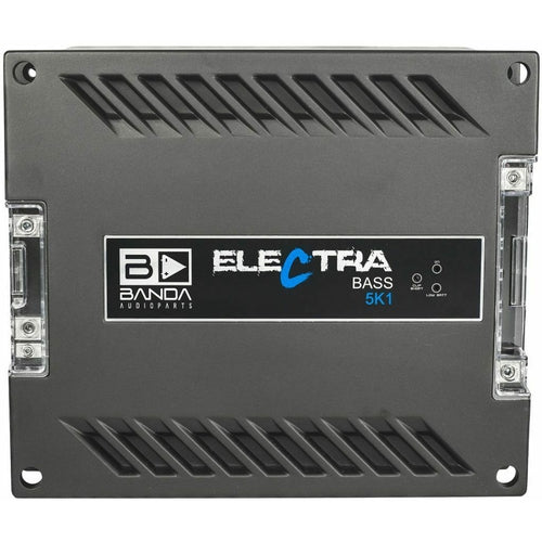 5K1 BANDA ELECTRA One Channel 5000 Watts Max @ 1 Ohm Car Audio Mono Amplifier - TuracellUSA