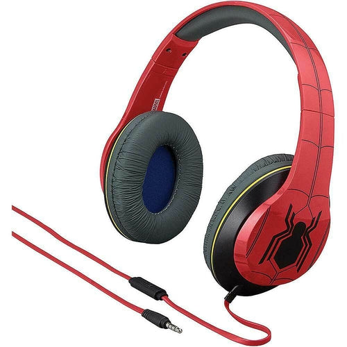 IHOME VIM40SM MARVEL Spiderman Homecoming Over the Ear Headphones with Mic - TuracellUSA