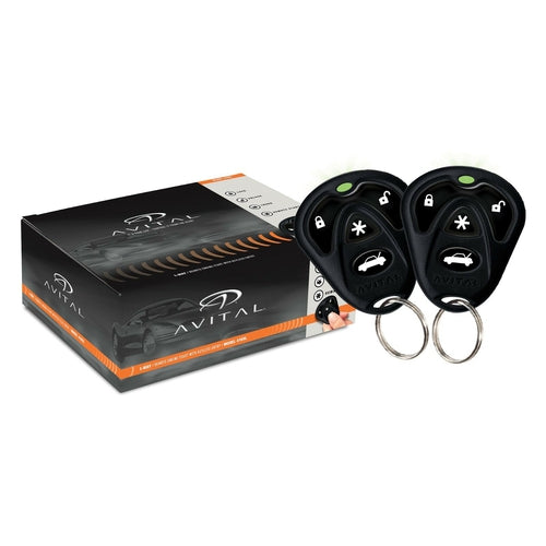 Avital 4105L Remote Start Keyless Entry with DB3 Bypass Module Package 1500 Ft - TuracellUSA