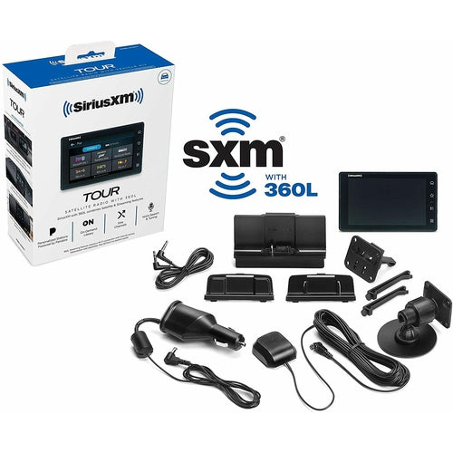 SXWB1V1 SiriusXM, Tour Satellite Radio Pandora With Included Vehicle Kit New!! - TuracellUSA